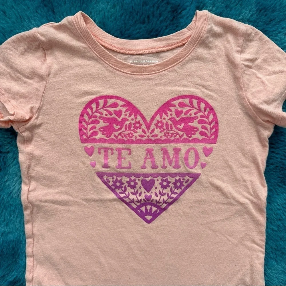 The Children’s Place Toddler Girl Short Sleeve Graphic Tee Size 5T